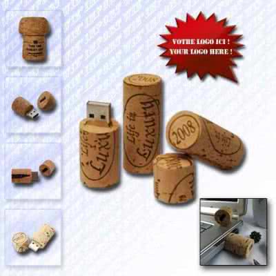 Clé USB publicitaire en PVC avec capuchon de protection Détroit