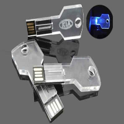 Clé USB format clef transparent Simpson