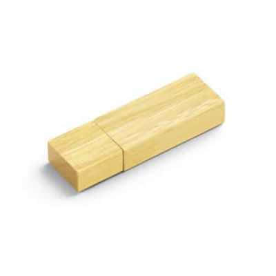 Clé USB classique en bois clair Dinke